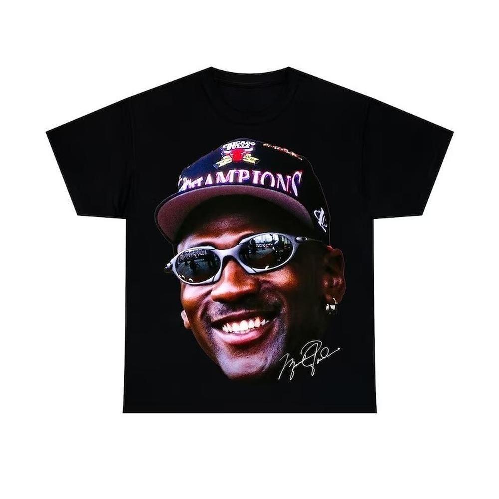 Michael Jordan T-Shirt Rare Exclusive Jumbo Chicago Bulls